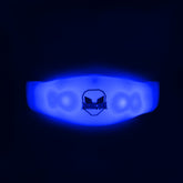 SILICON STRETCHABLE STRAP SINGLE COLOR-3 LIGHTING MODE LED Wristband - Hookaba